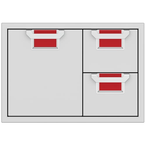 Hestan ASPIRE Double Drawer and Storage Door Combination 30"