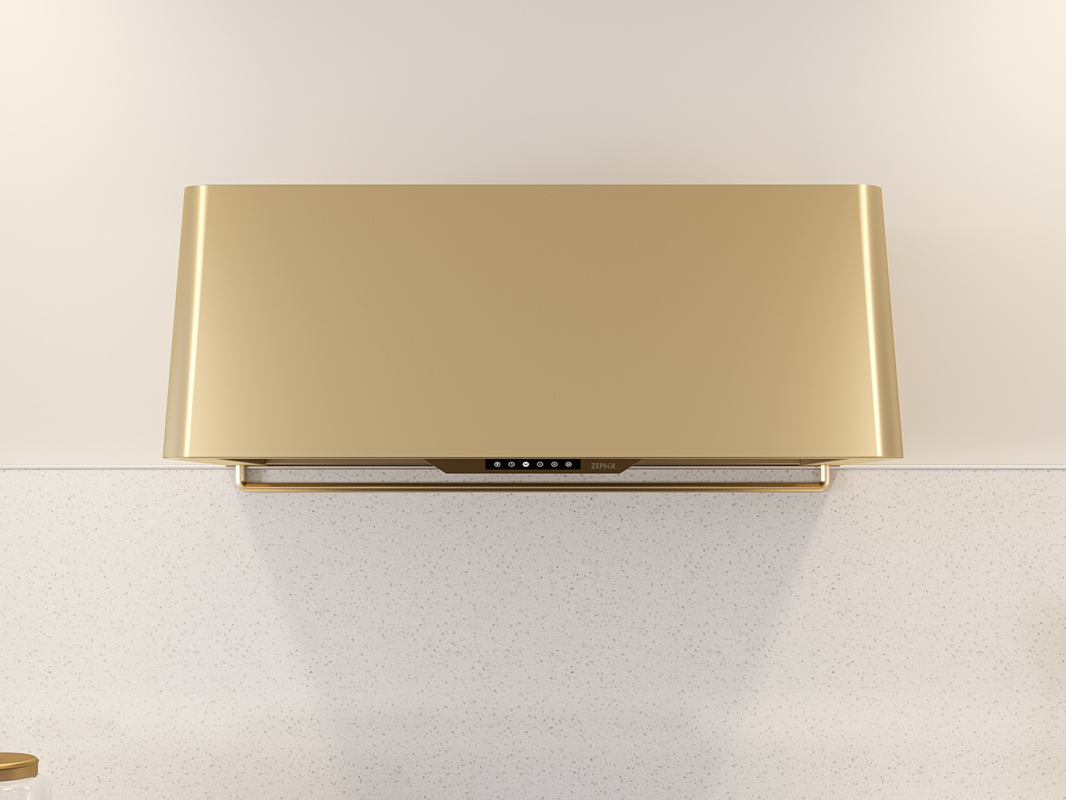 Zephyr Mesa Wall Hood 48" BODY ONLY Gold