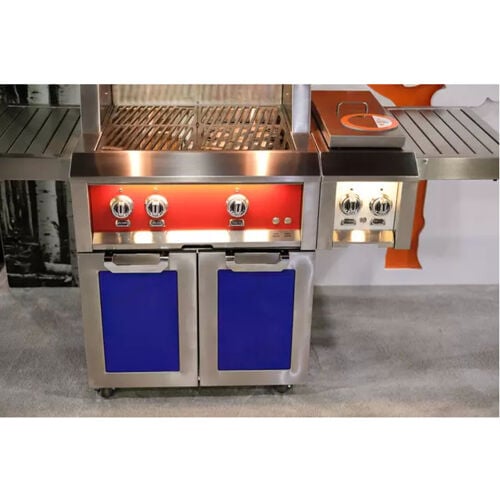 Hestan 30" Grill Cart Double Door Soft Close