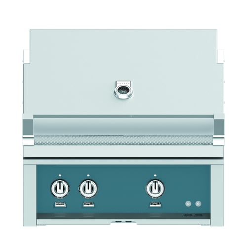 Hestan 30" Built-In Grill 1 Trellis Burners 1 Sear Burn Rotisser
