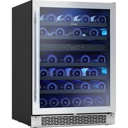 Zephyr Wine Cooler 24" Reversible Dual Zone - ADA