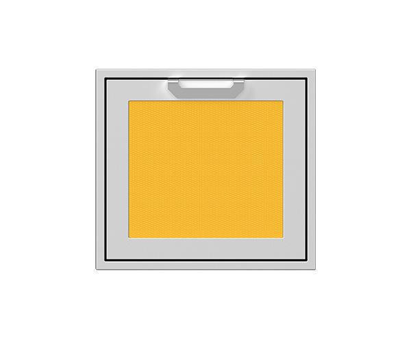 Hestan 24" Left Swing Access Door Recessed Marquise Accented Panel