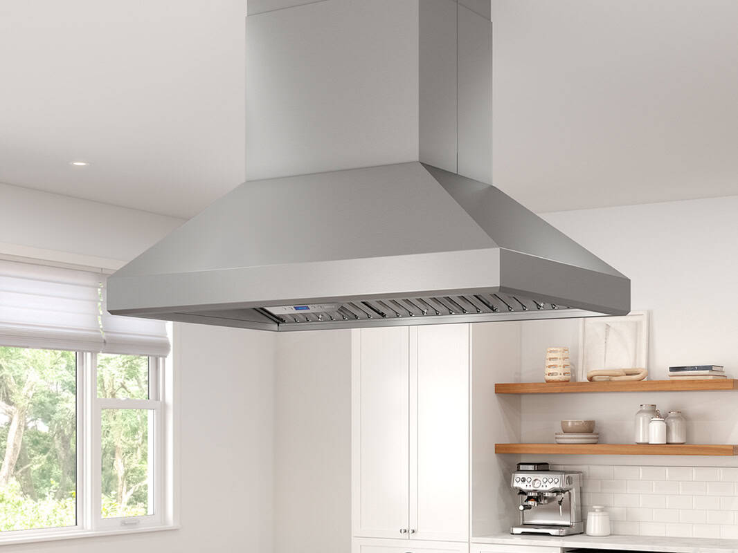 Zephyr Titan Island Hood 54" PowerWave ACT