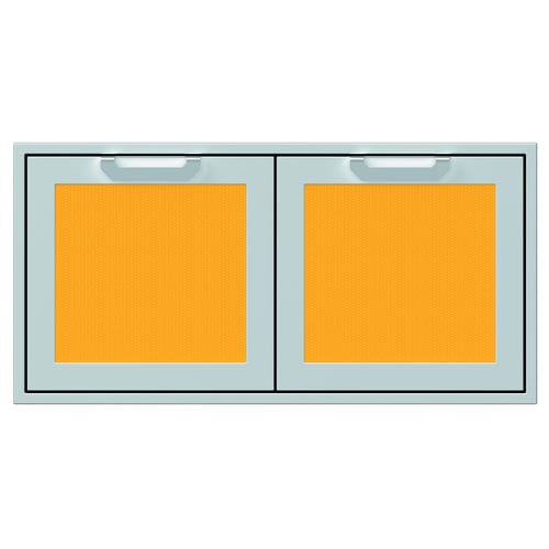 Hestan 42" Double Access Door Recessed Marquise Accented Panels S