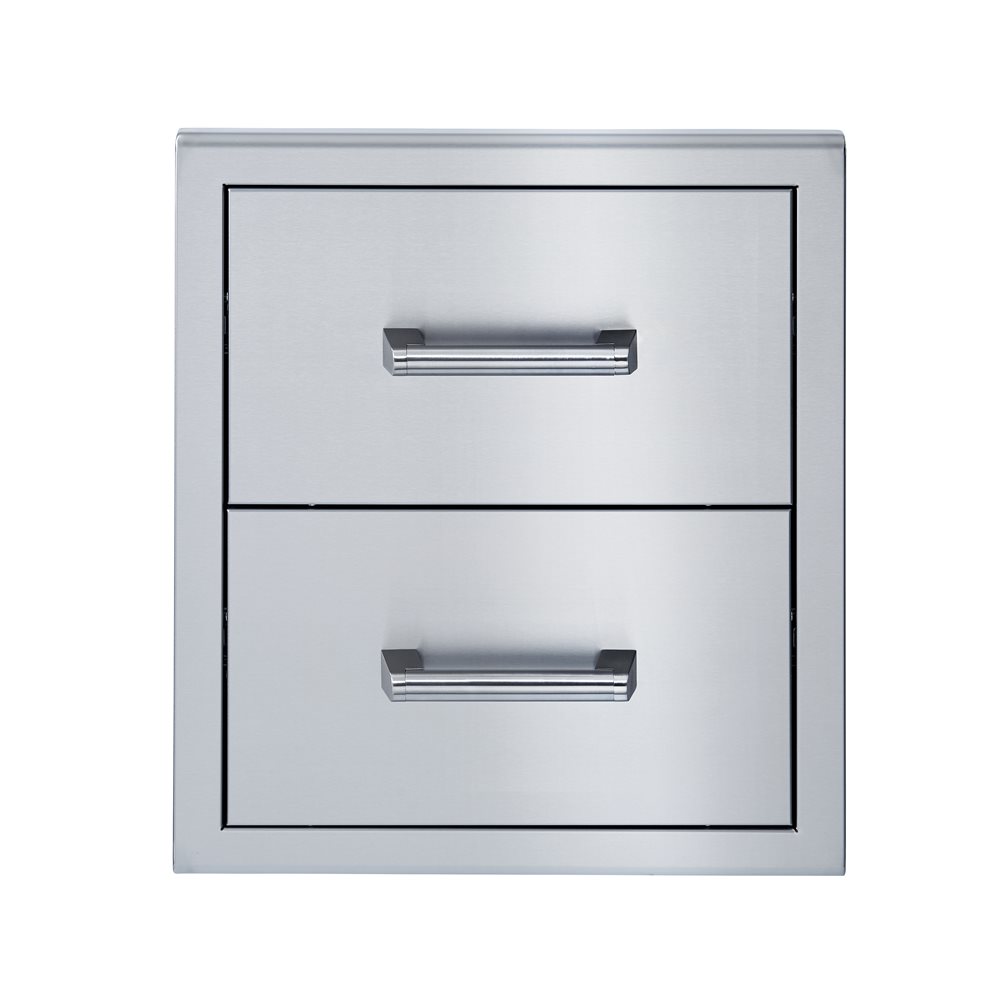 Broilmaster Double Drawer, 20-in. W x 22-in. H