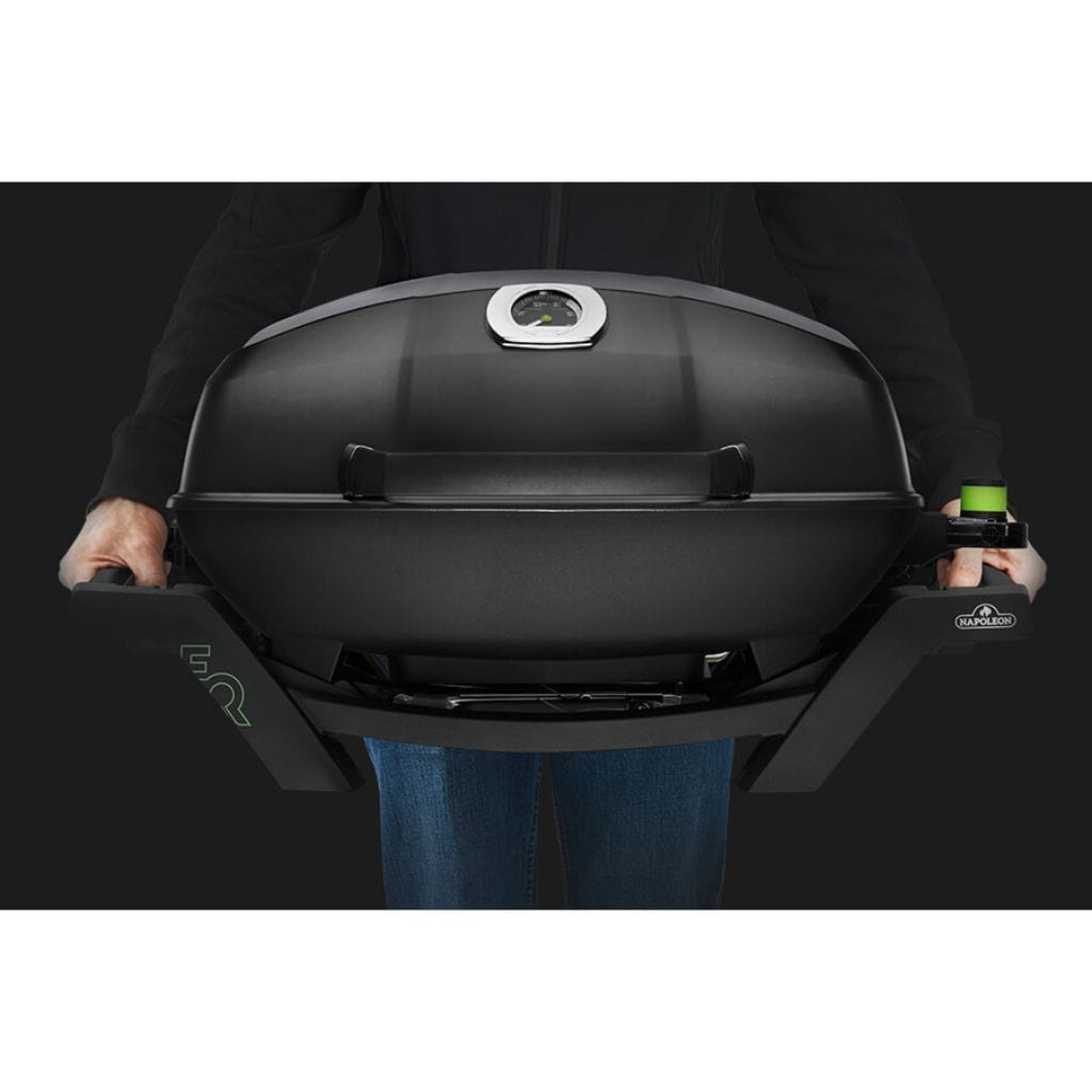 Napoleon TravelQ PRO285E Portable Electric Grill, Black