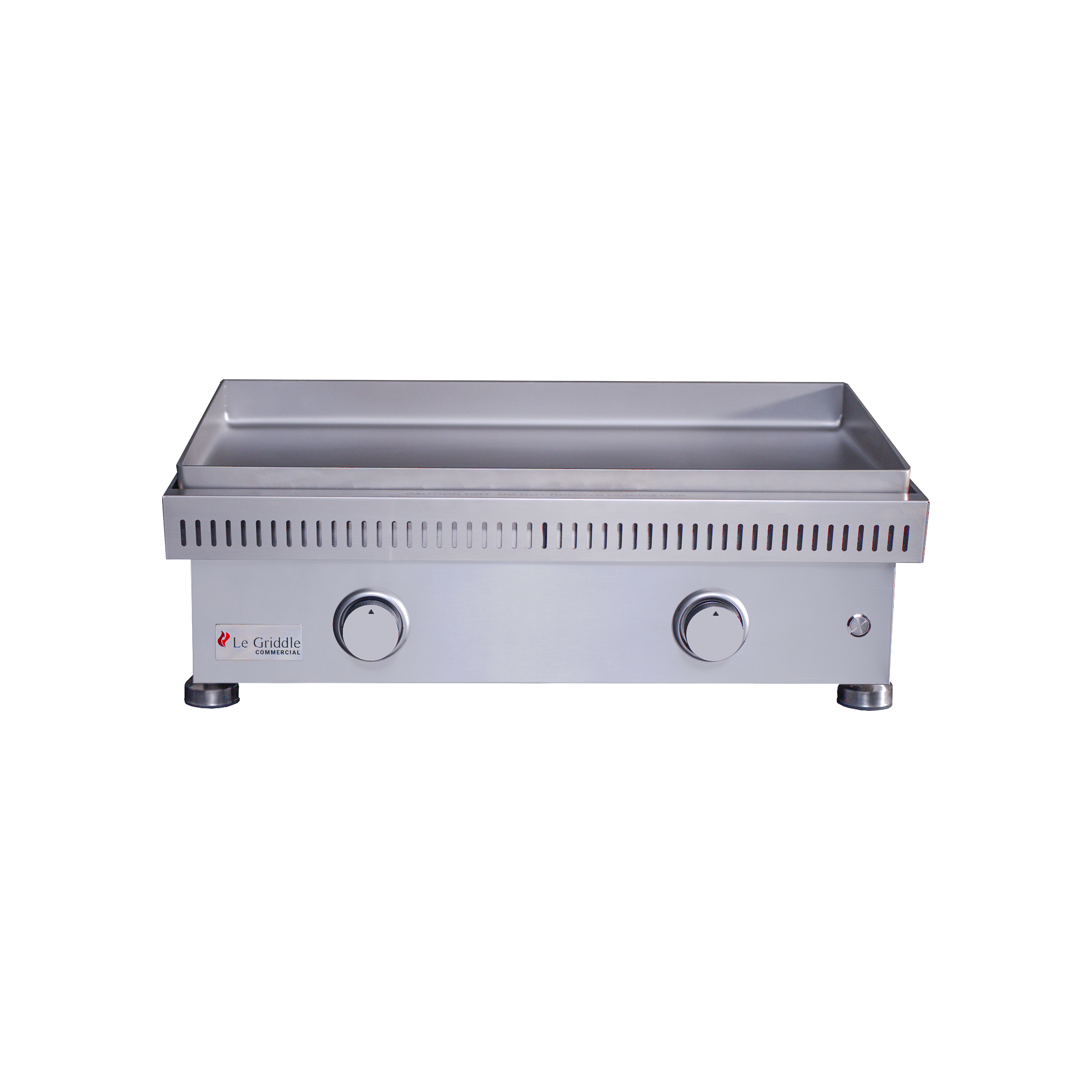 Le Griddle Commerical 75 - 2 Burner Natural Gas - 6mm Plate