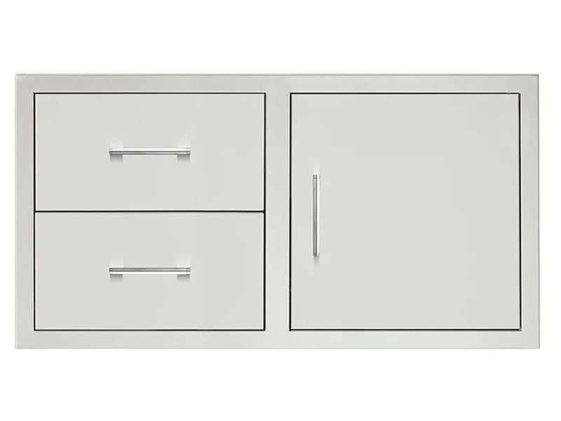 TrueFlame 17" Trash Door Combo - Masonry Frame