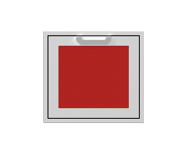 Hestan 24" Left Swing Access Door Recessed Marquise Accented Panel