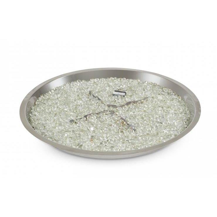 Clear Crystal Fire Glass Gems