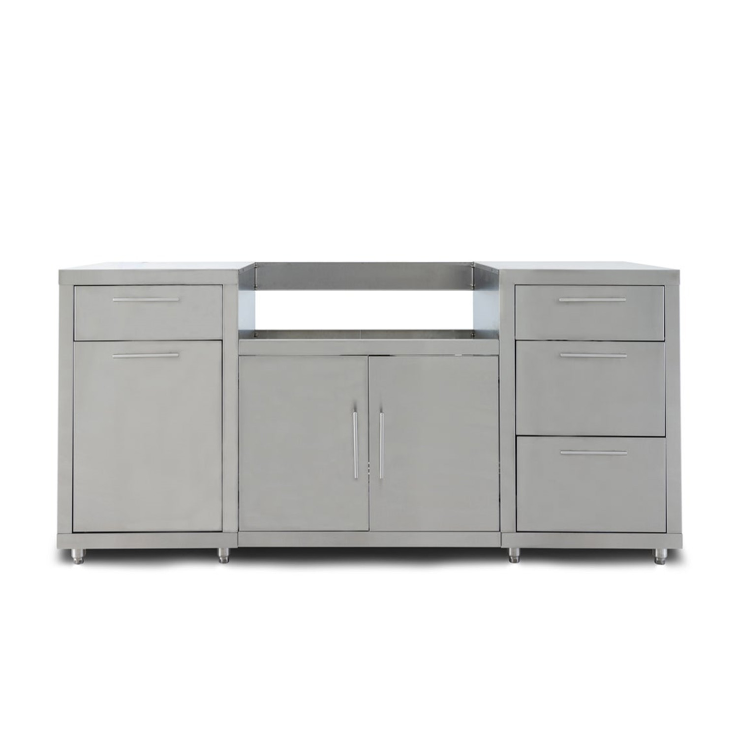 Blaze 6 ft Stainless Steel Outdoor Kitchen Island
