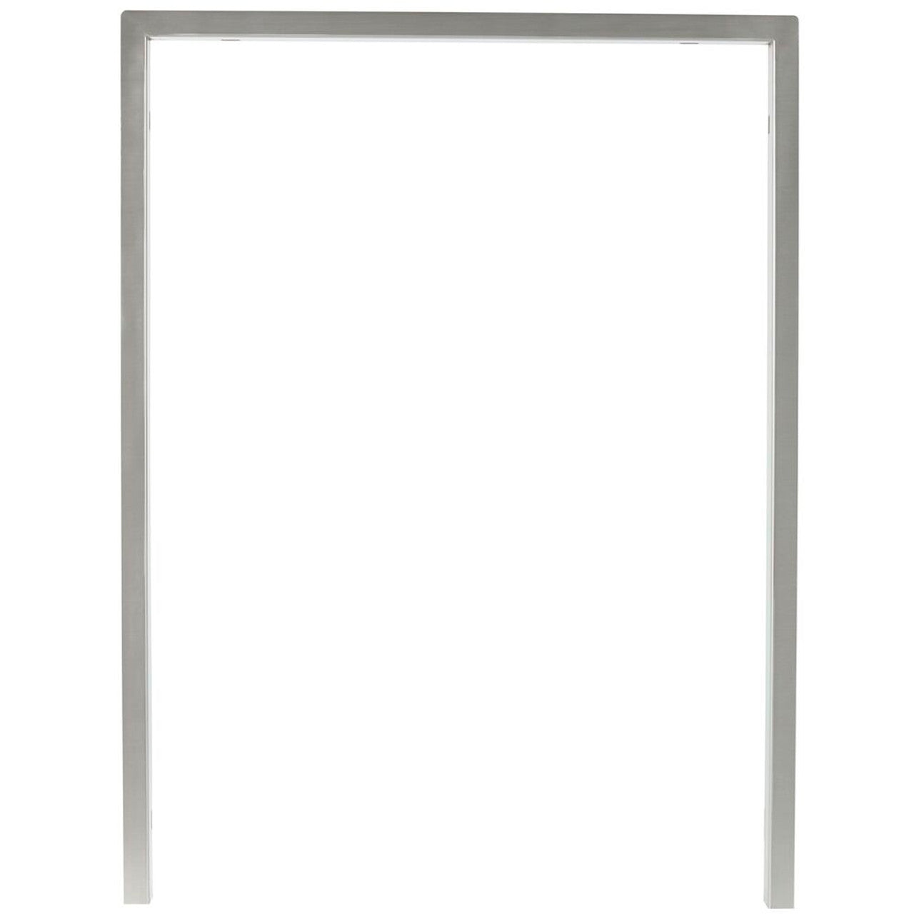 Coyote refrigerator trim kit (24" sibling shown — same finish, identical design across sizes)