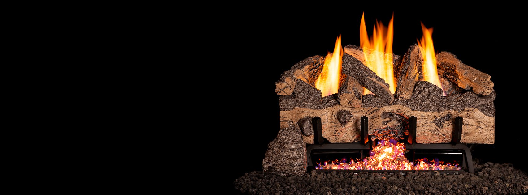 Real Fyre 24/30" SS BNR ASSY-NG - ELEC. IGNITION