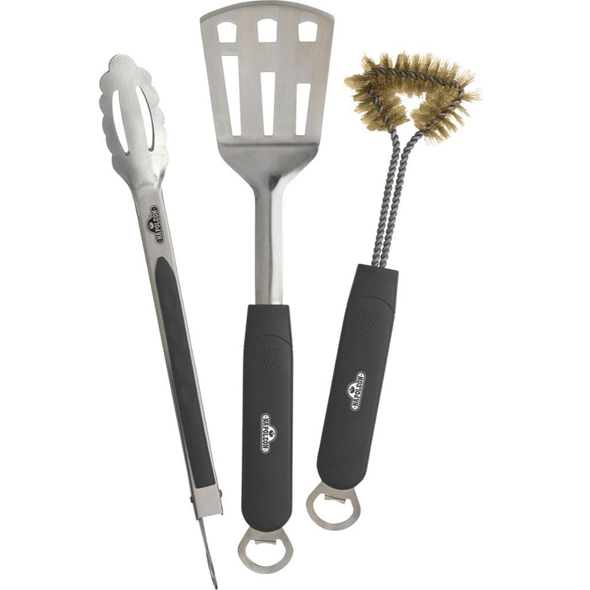 3 Piece Stainless Steel BBQ Toolset