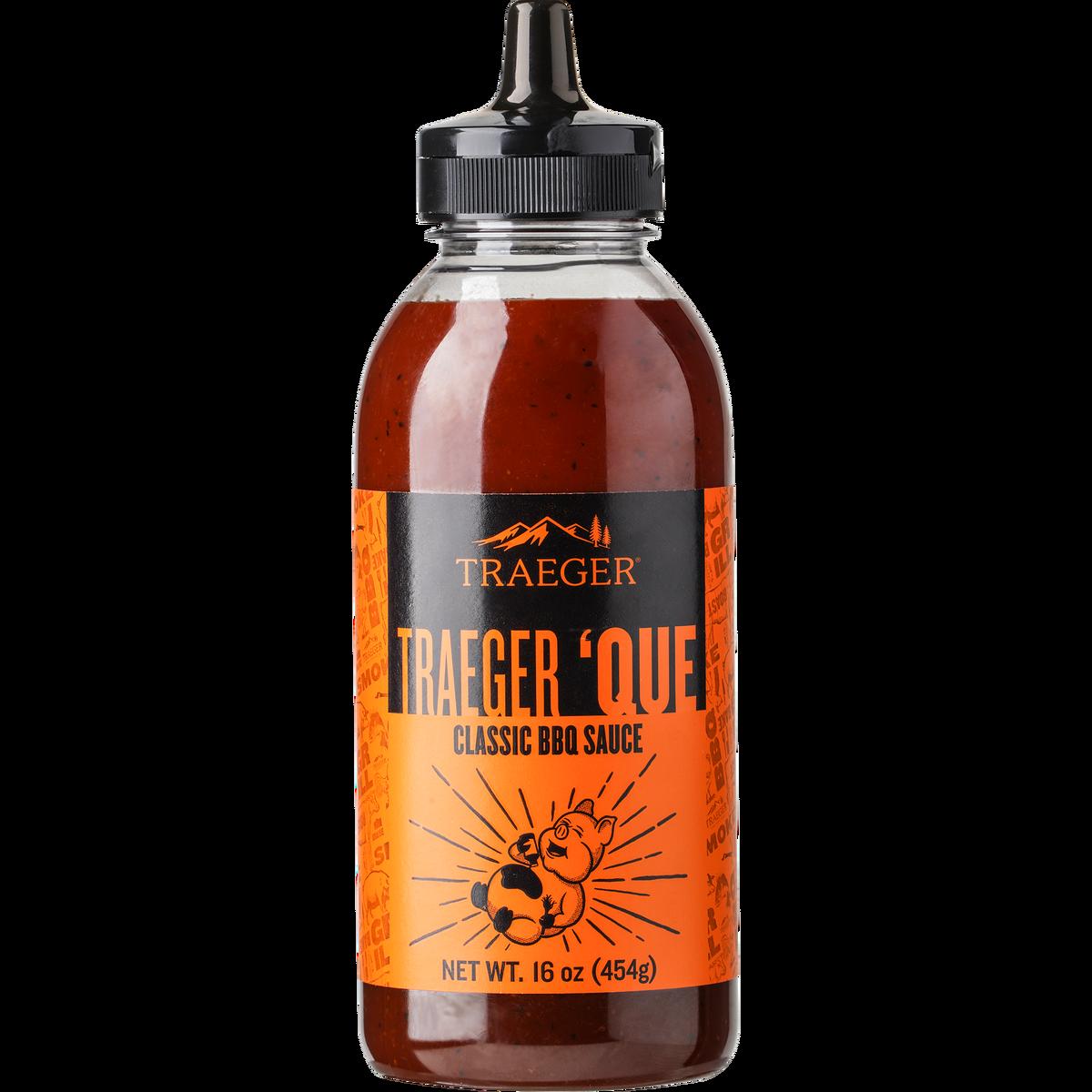 TRAEGER QUE BBQ SAUCE (16 OZ SQUEEZE)