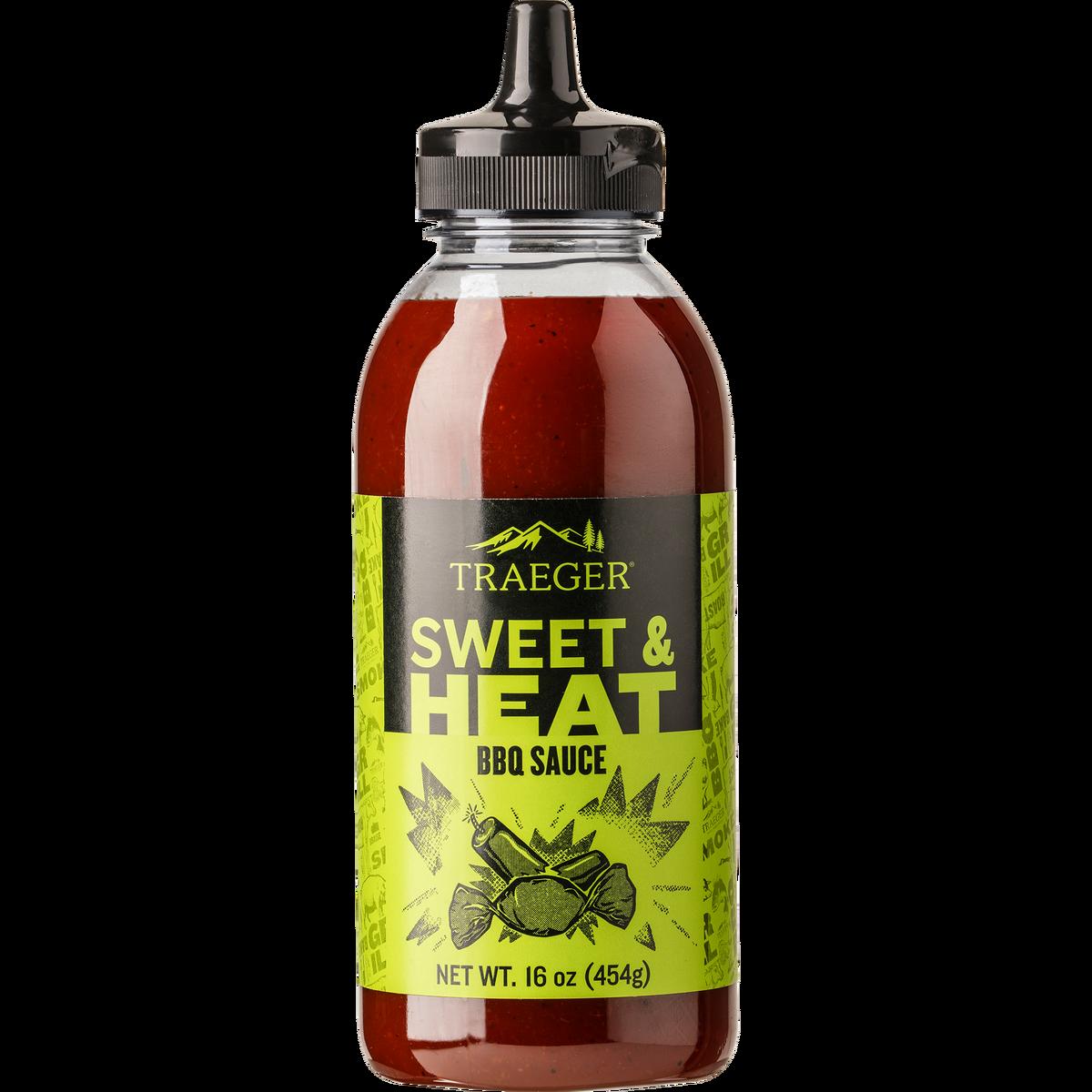 SWEET & HEAT BBQ SAUCE (16 OZ SQUEEZE)