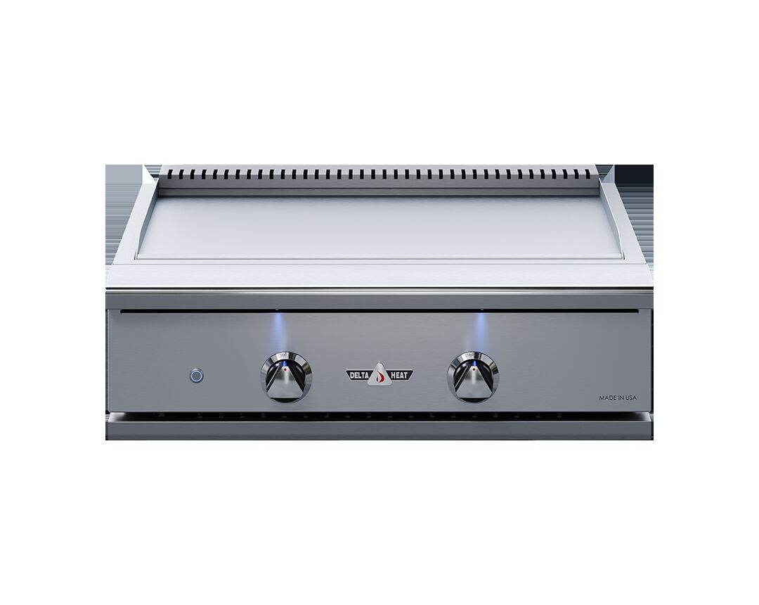 Delta Heat 32" Delta Heat Teppanyaki Grill, White Control Pan