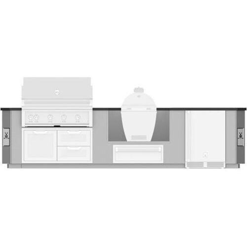 Hestan Grill Entertainment Suite Kamado 12 Foot