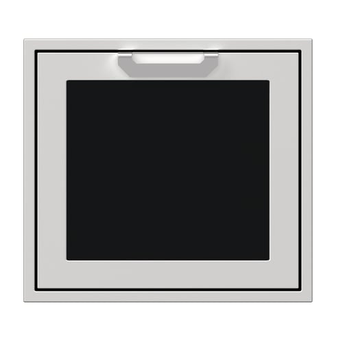 Hestan 24" Right Swing Access Door Recessed Marquise Accented Pane