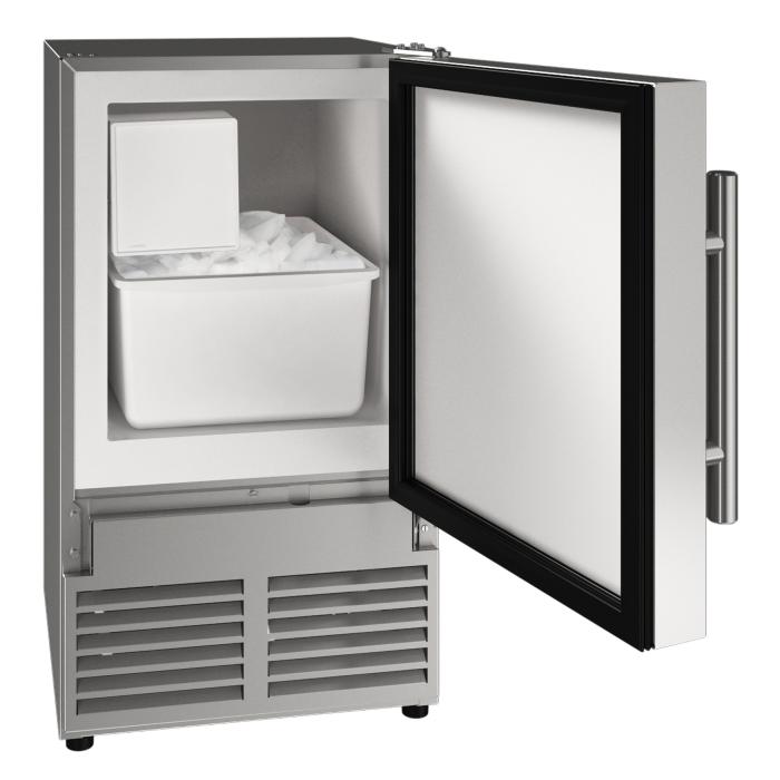 U-Line® Ada Series 14" 23 Lb. Stainless Solid Ice Maker