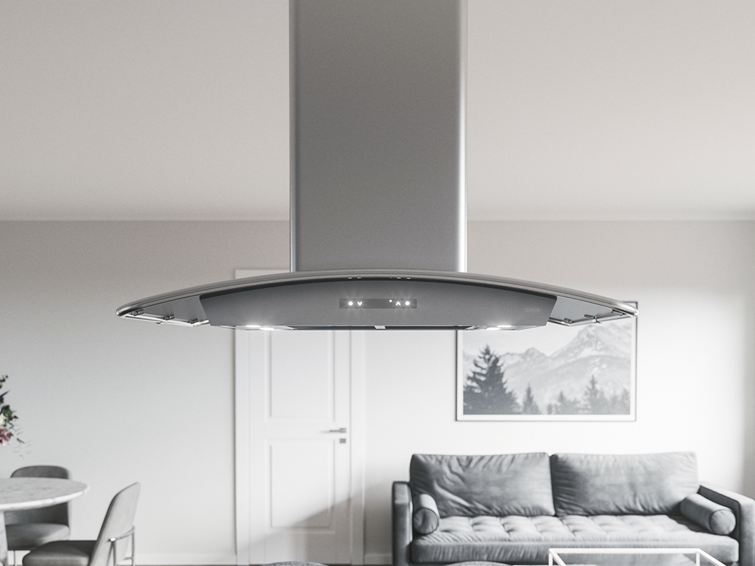 Zephyr Milano Connect Island Hood 36" LED AC
