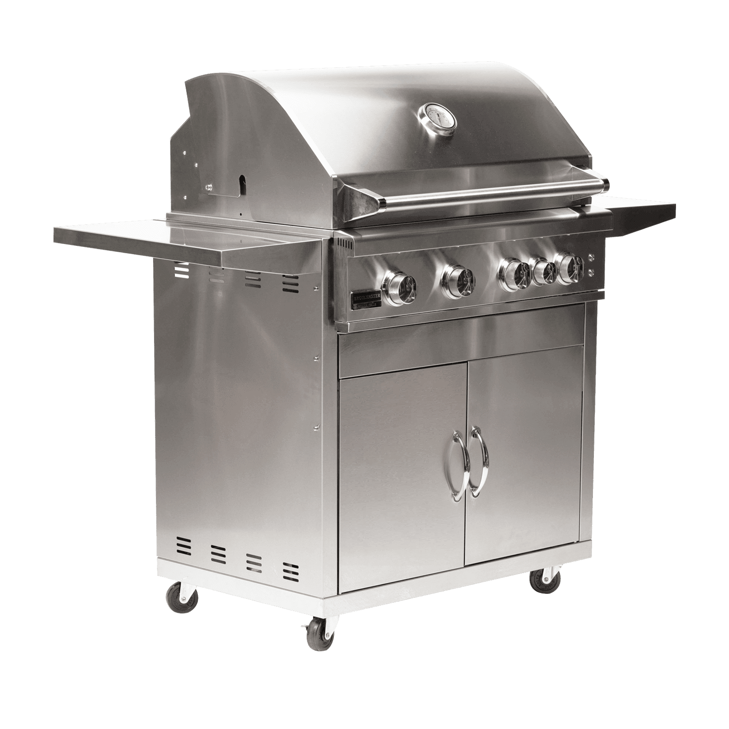 Broilmaster Grill Head, No Lights, 4-Burner, 32-Inch, Natural