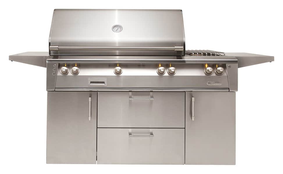 Alfresco Deluxe Cart for 56" Grill