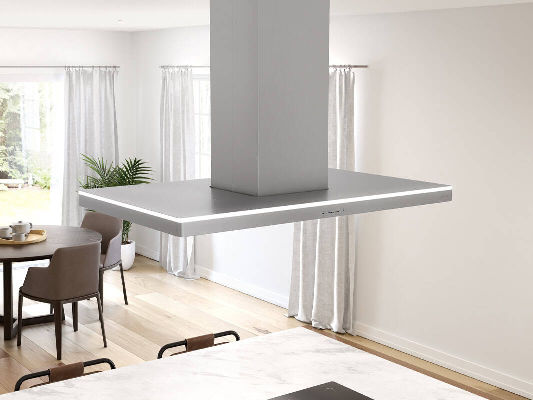 Zephyr Luce Island Hood 90cm LED 600 CFM ACT
