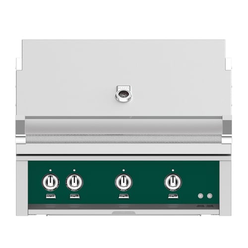 Hestan 36" Built-In Grill 2 Trellis Burners 1 Sear Burner Rotiss