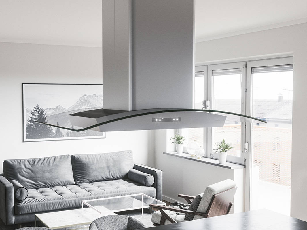 Zephyr Milano Connect Island Hood 42" LED AC