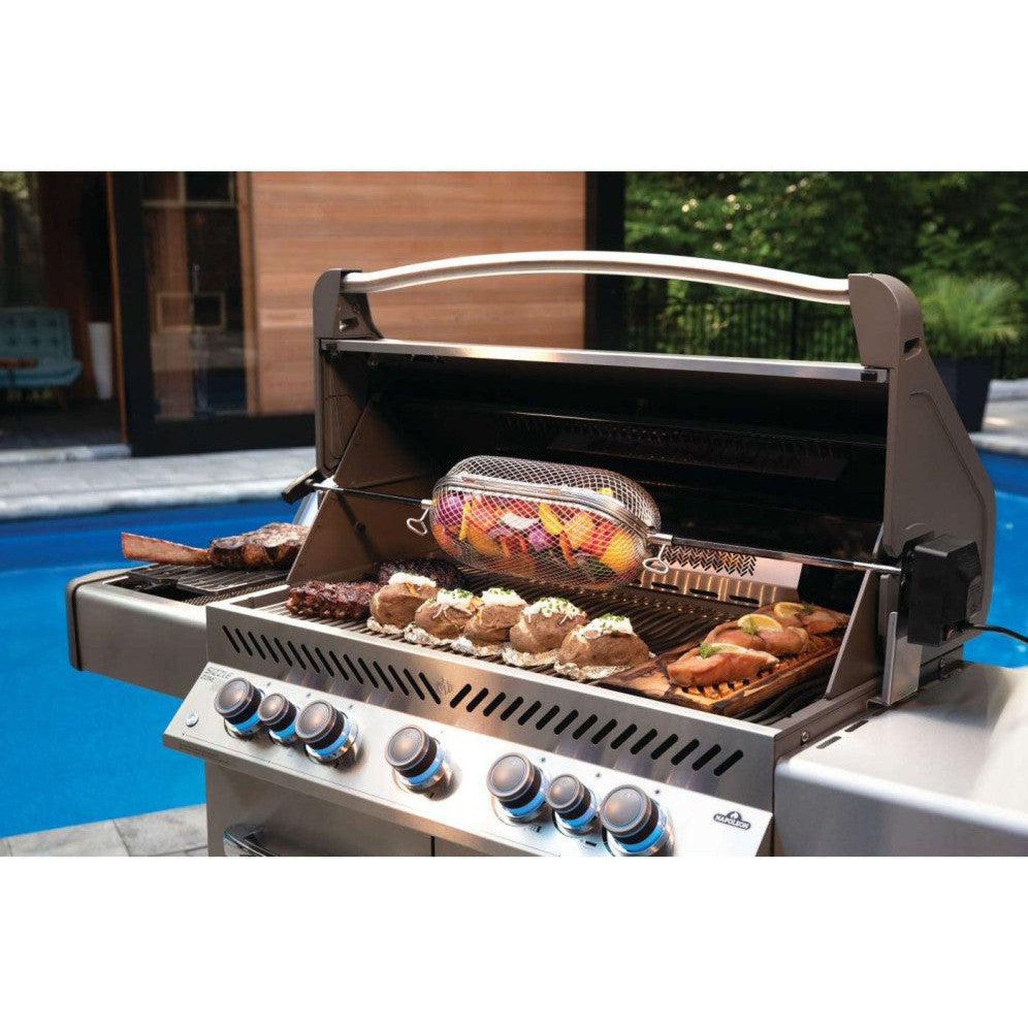 Rotisserie Grill Basket