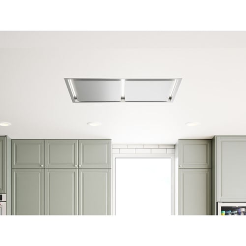 Zephyr Lux Island Hood 43" Body Only - White