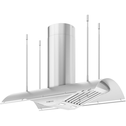 Zephyr Trapeze Island Hood 48" LED BODY ONLY