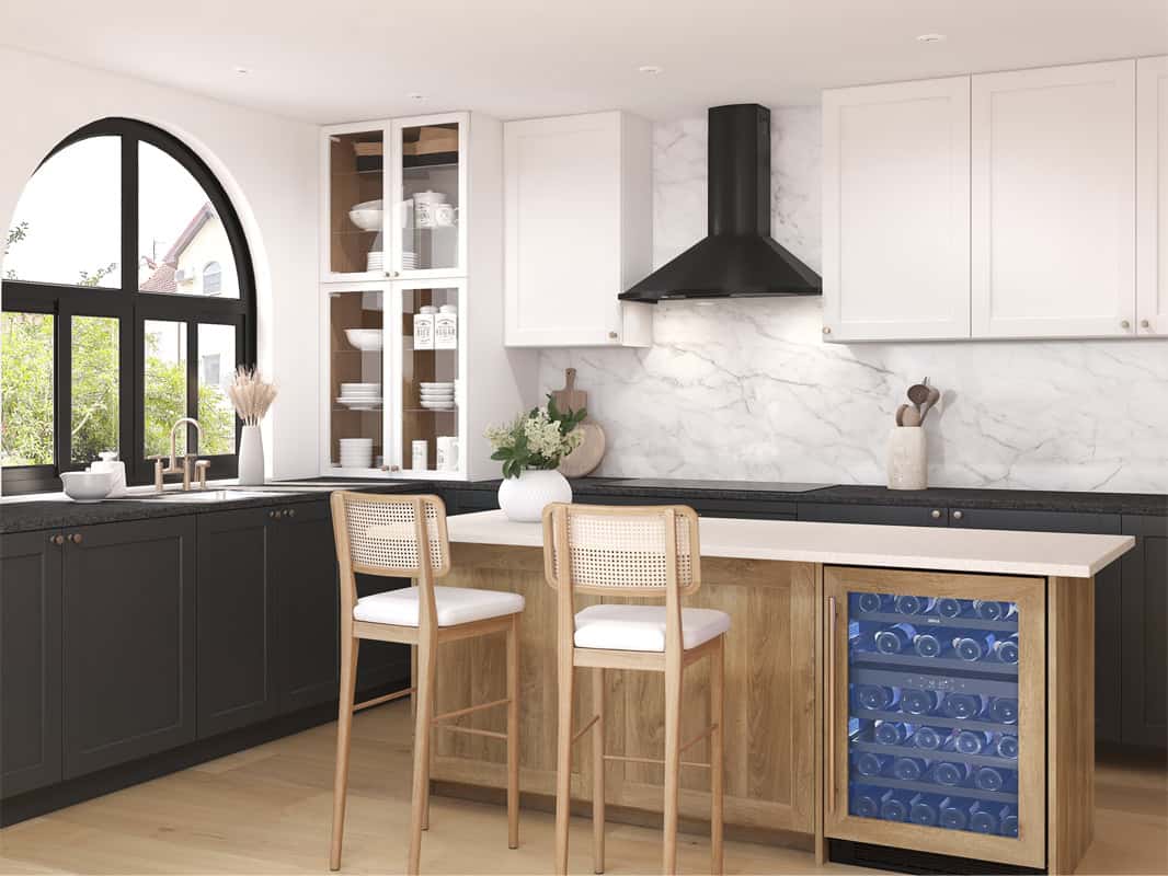 Zephyr Savona Chimney Hood 30" LED 600 CFM
