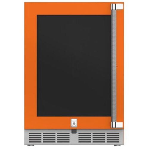Hestan Outdoor Refrigerator 24" Lock Dual Zone Left Hinged