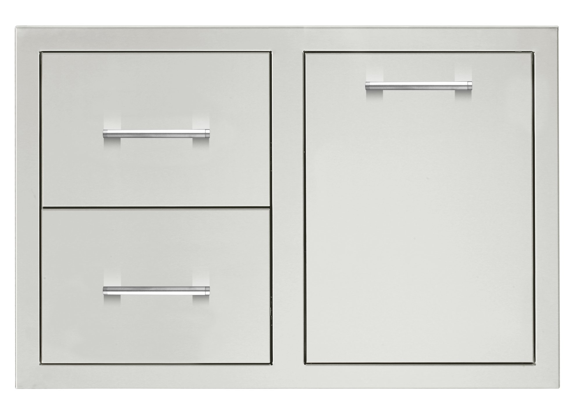 TrueFlame 33" Door & Double Drawer Combo - Masonry Frame