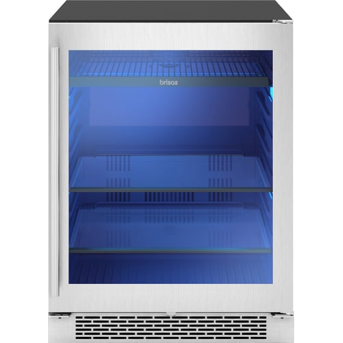 Zephyr 24" Undercounter Beverage Center 1 Zone ADA - Glass Door