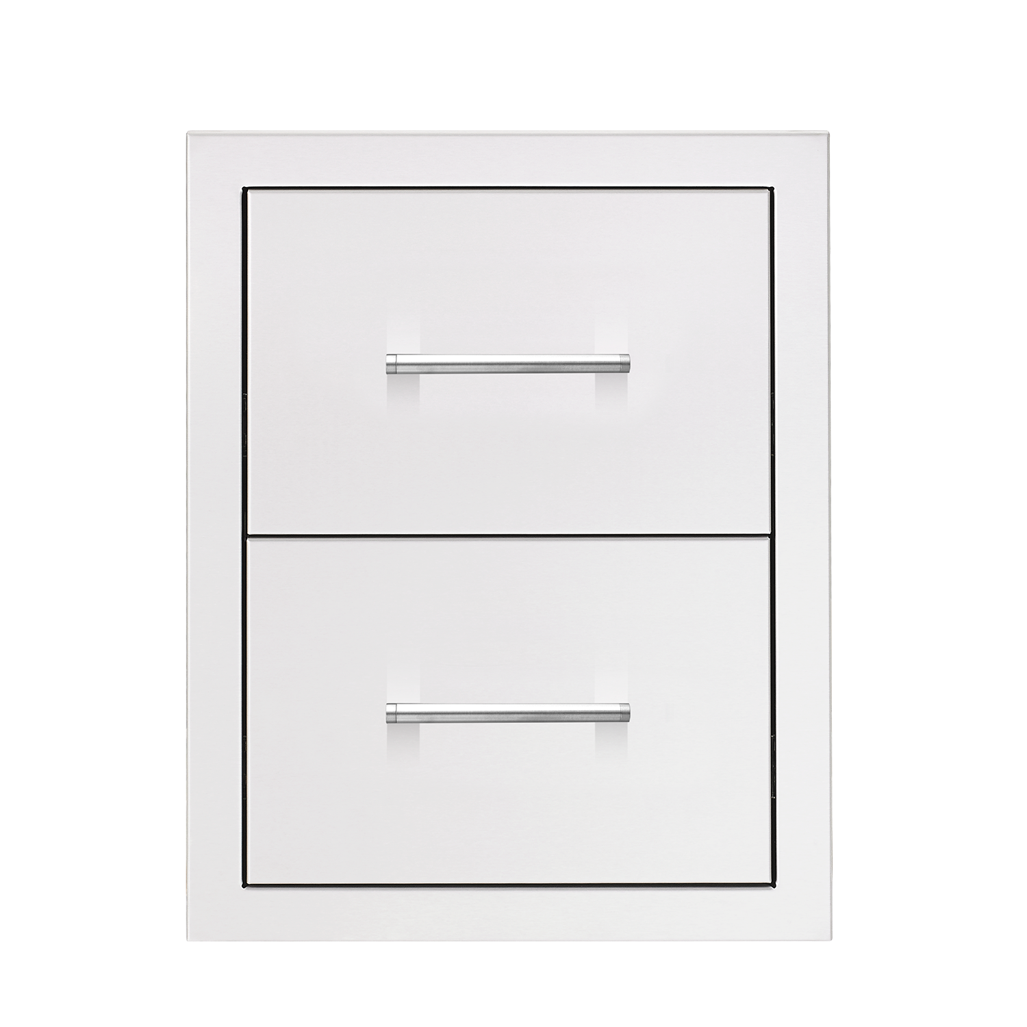 TrueFlame 17" Double Drawer - Masonry Frame