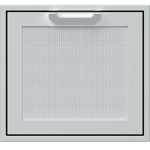 Hestan 24" Left Swing Access Door Recessed Marquise Accented Panel