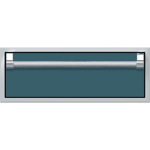 Hestan 30" Single Storage Drawer Recessed Marquise Accented Panels