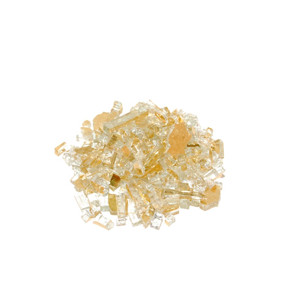 Real Fyre GLASS, GOLD REFLECTIVE