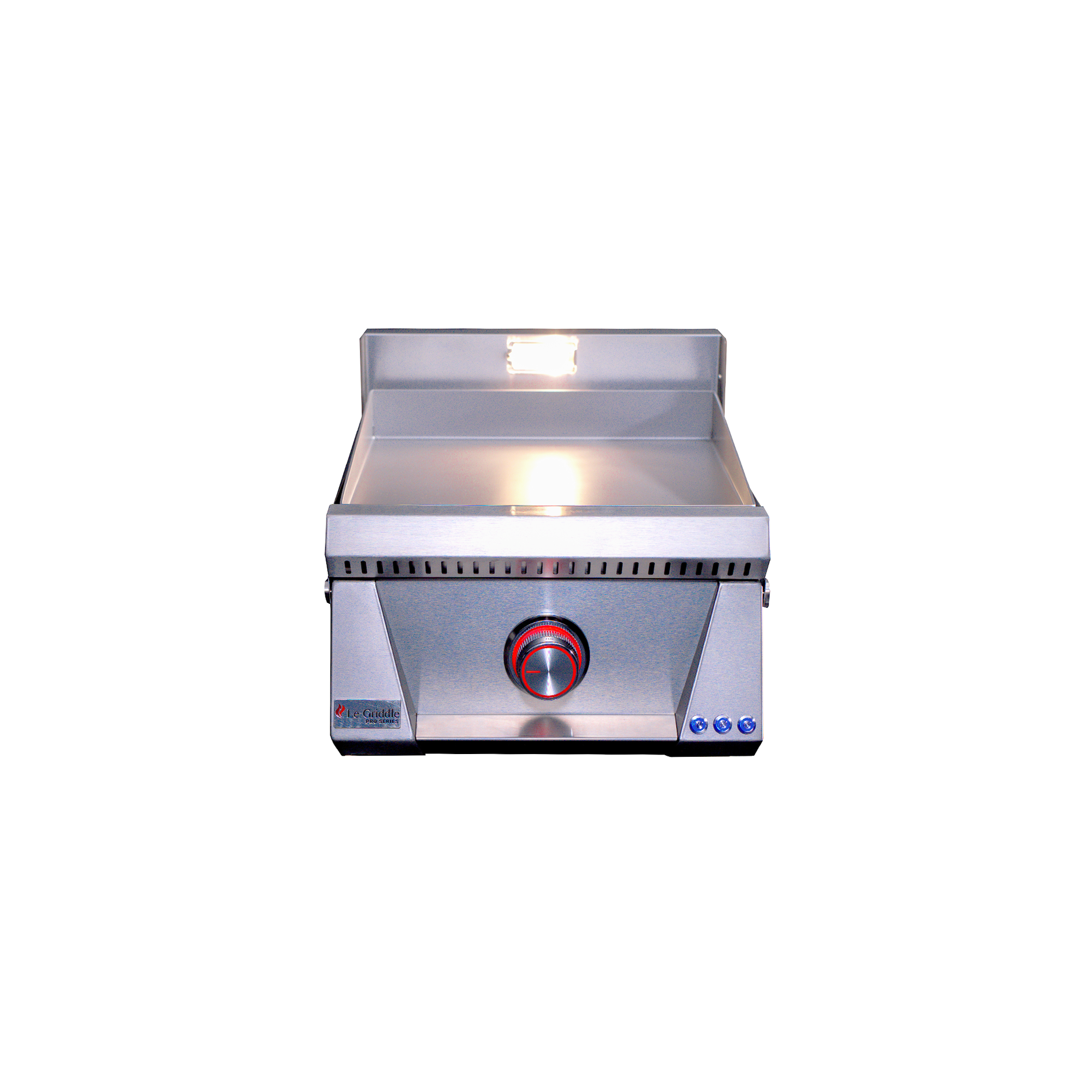 Le Griddle Pro Series 40 - 1 Burner Natural Gas - 3mm Plate WITH INTERIOR LIGHTS - Replacing GFE40