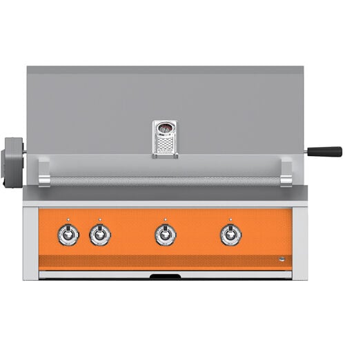 Hestan ASPIRE Grill Built-In 3 U-Burner Rotisserie 36"