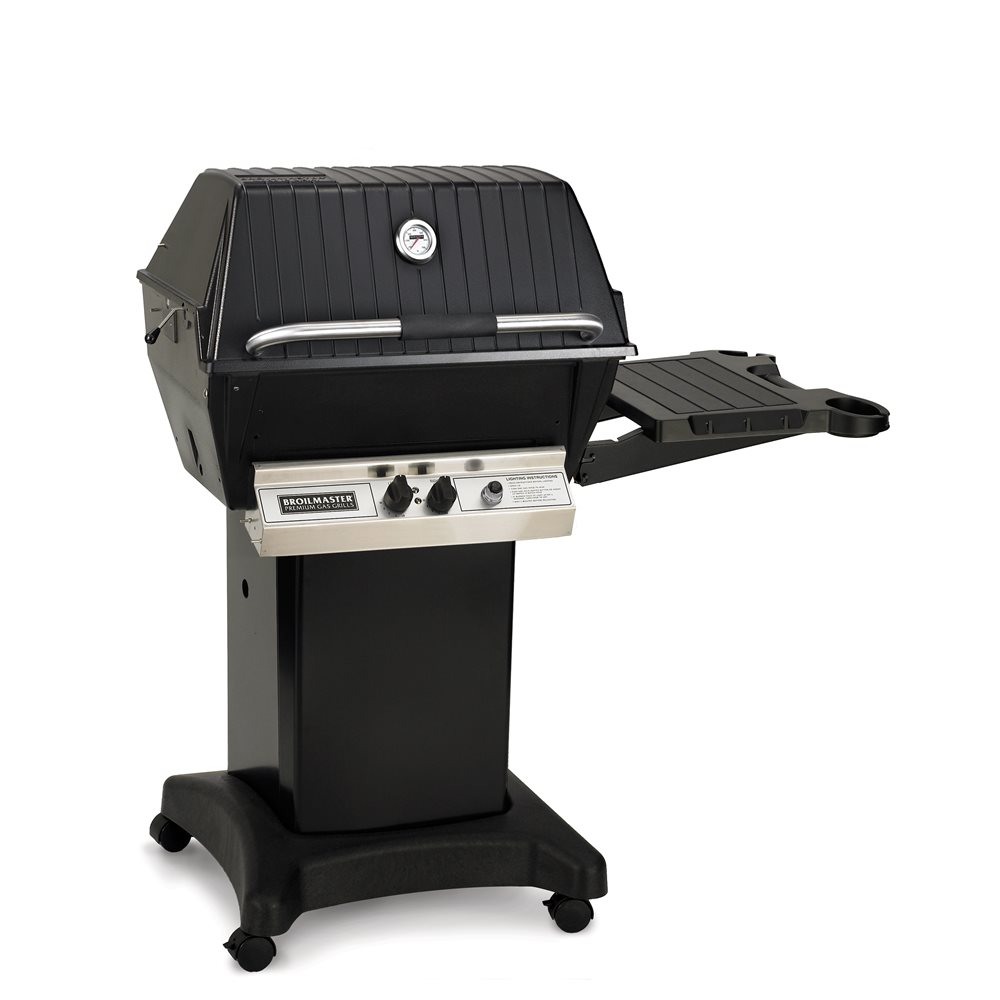Broilmaster Black Cart/Base, Molded Base with Painted Stand, Removable Casters
