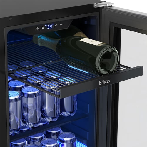 Zephyr Brisas Bev Cooler 15in UC SS+Gls Rvs 1Z