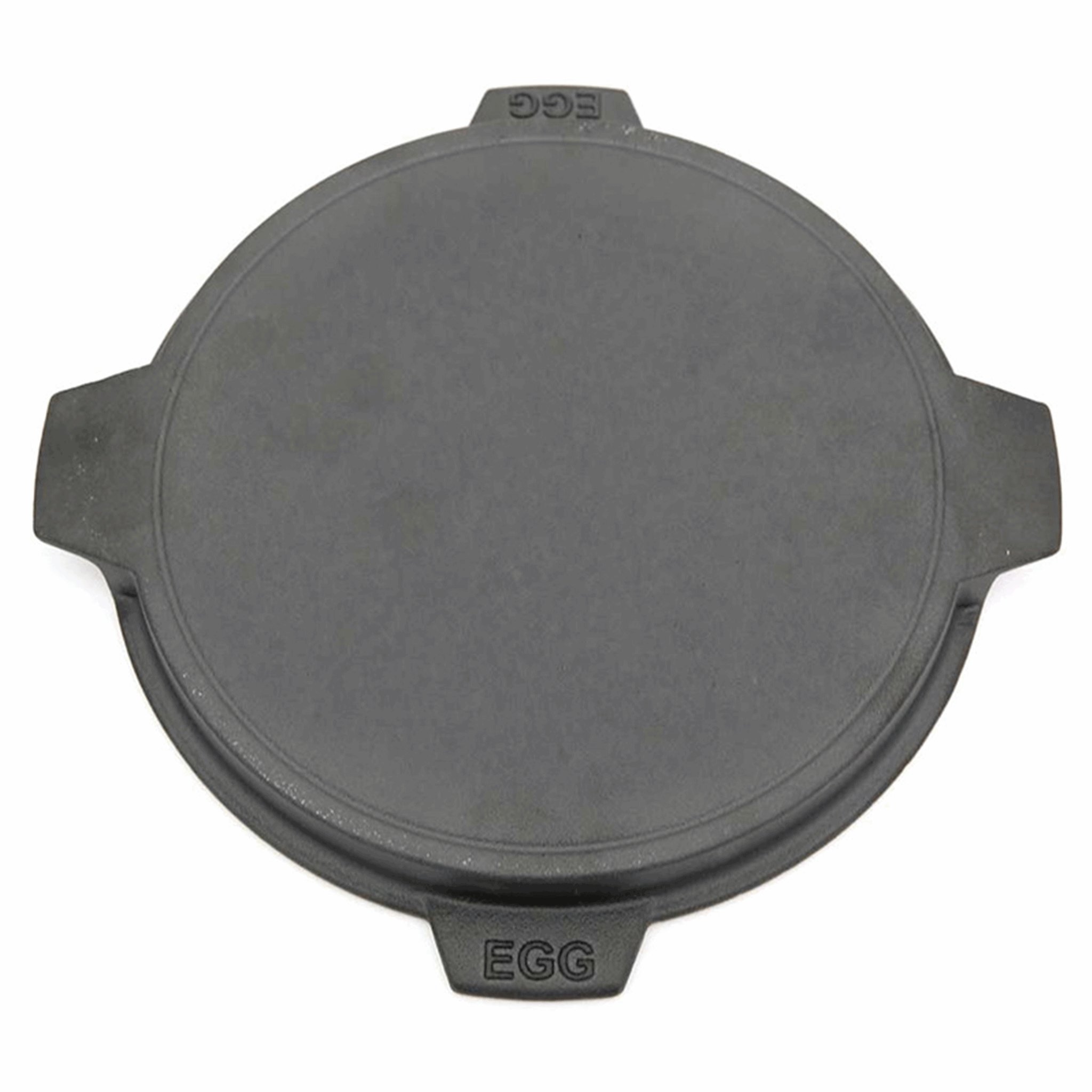 Big Green Egg Cast Iron Dual Side Plancha Griddle 10.5 In / 27 Cm (2Xl, Xl, L, M, S, Mx)