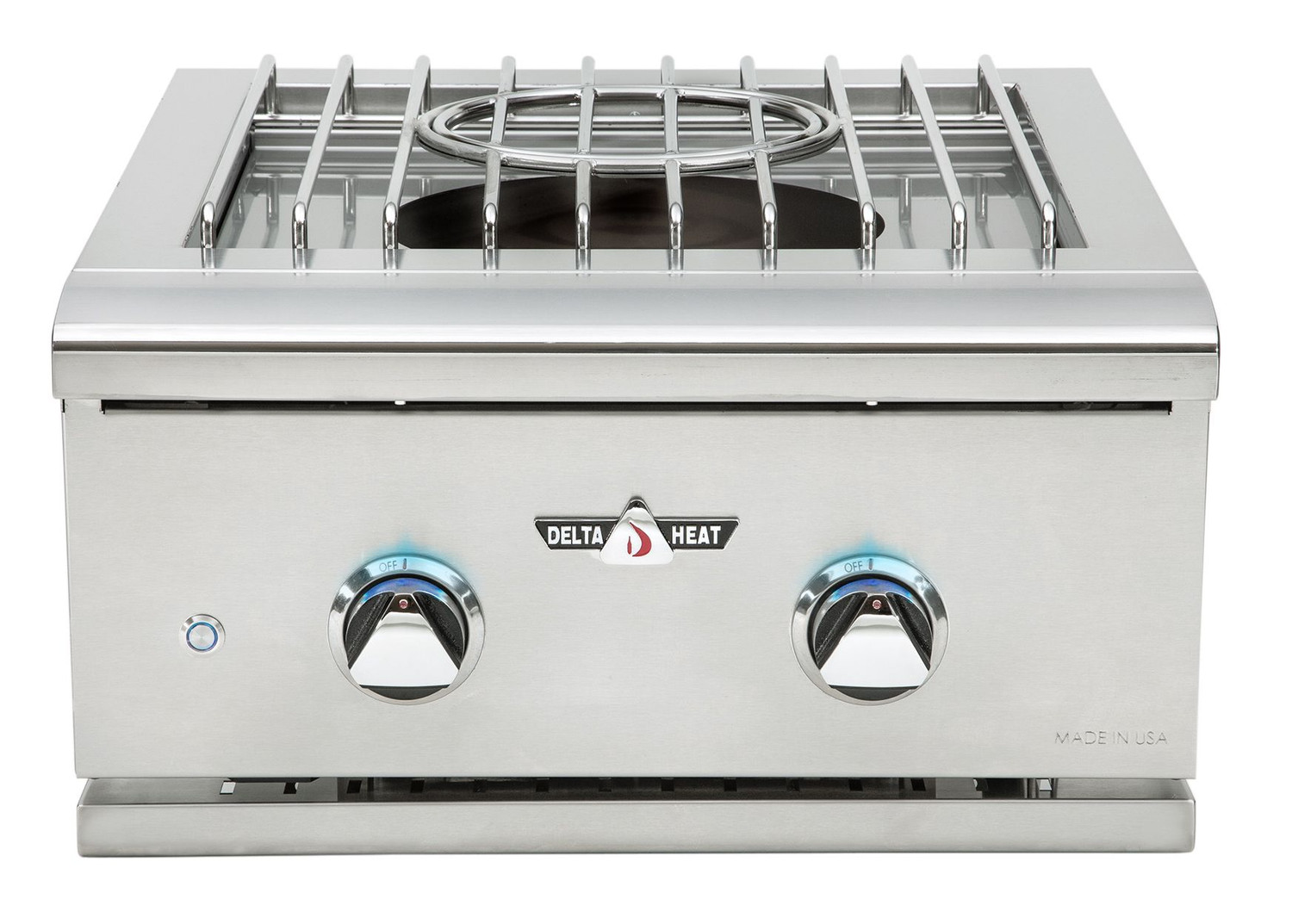 Delta Heat Gas Grill - 32 Inch Silver W/ Rotisserie + Sear Burner (Rs Model)