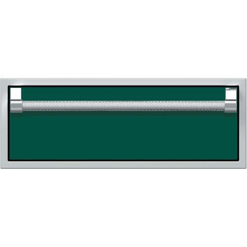 Hestan 30" Single Storage Drawer Recessed Marquise Accented Panels