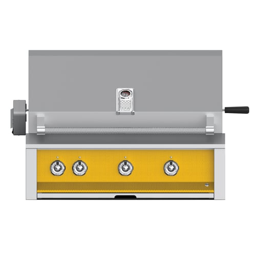 Hestan ASPIRE Grill Built-In 3 U-Burner Rotisserie 36"