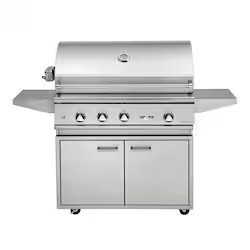 Delta Heat 38" Freestanding Grill, Sear Zone - With Rotisserie